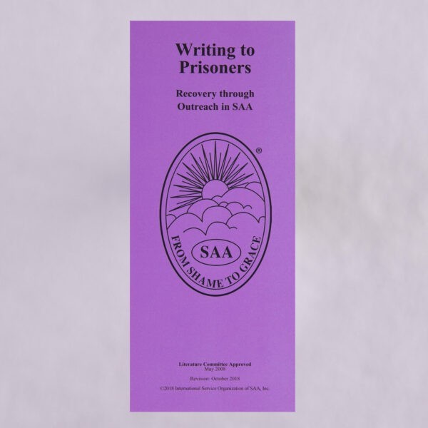 Leaflet: Writing to Prisoners